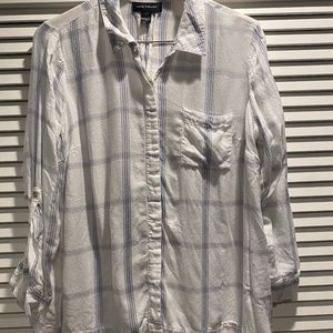 Maternity oversized Flannel shirt